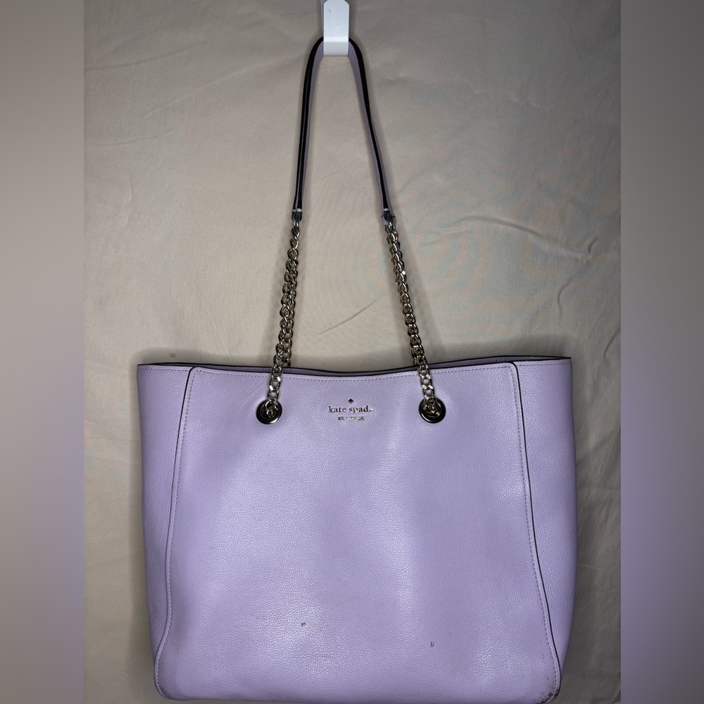 Kate Spade Lilac Chain Strap Tote - Picture 4 of 10